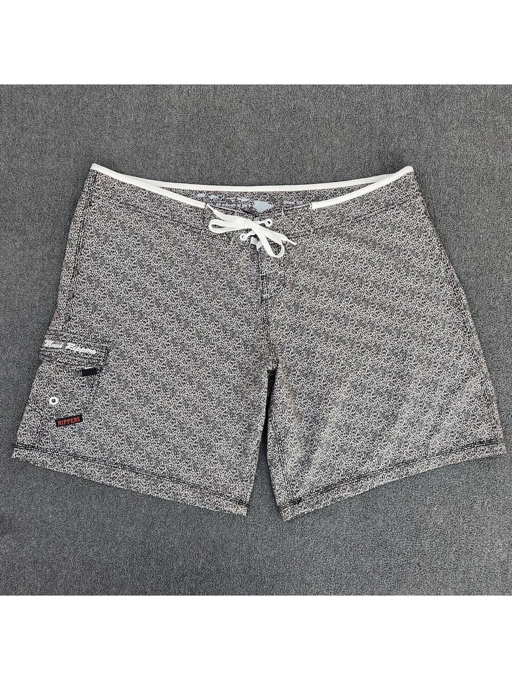 Muai Rippers Womens 18 Boardshort 90% Polyester 10% Spandex 9" Inseam 20" Length